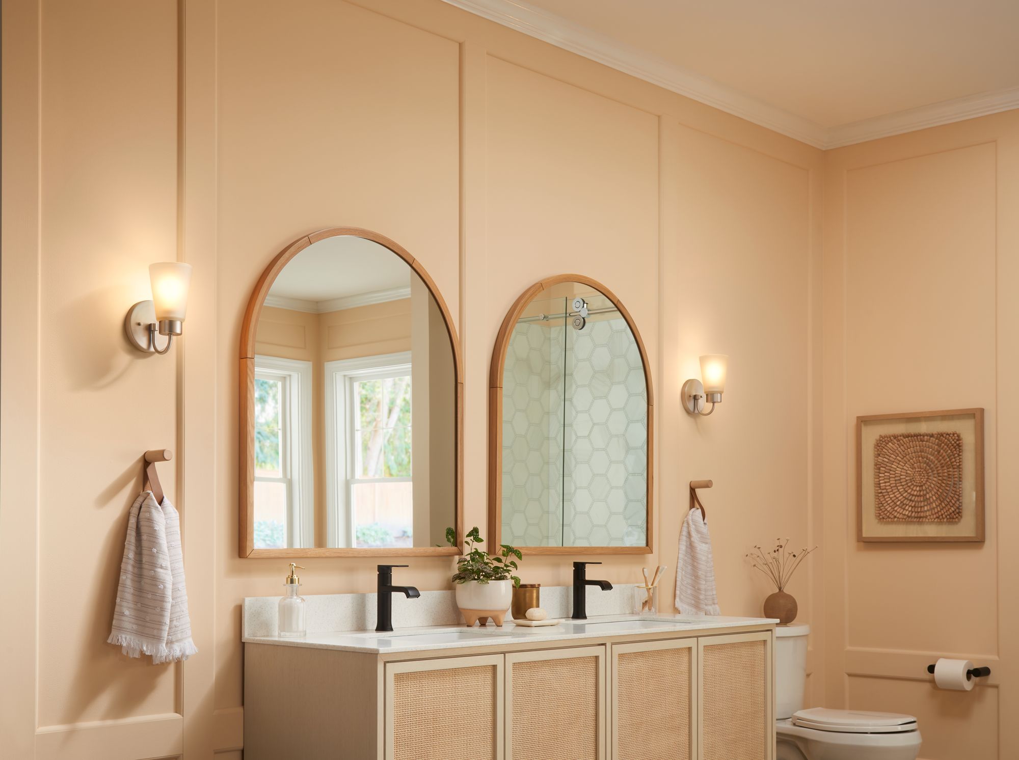 Kichler Stamos Brushed Nickel Wall Sconce 1Lt