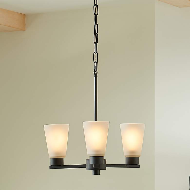 Image 1 Kichler Stamos Olde Bronze Chandelier 3Lt