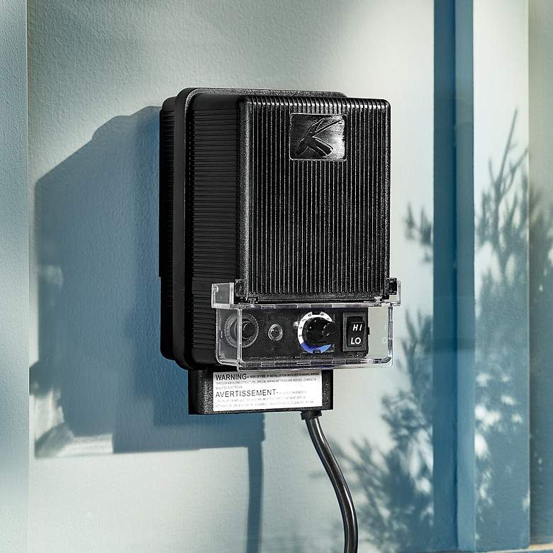 Image 1 Kichler Standard Series Black 60-Watt Transformer