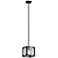 Kichler Steel 8 1/2" Wide Distressed Black Mini Pendant