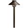 Kichler Stepped Dome 22 1/2" High Textured Bronze LED Path Light