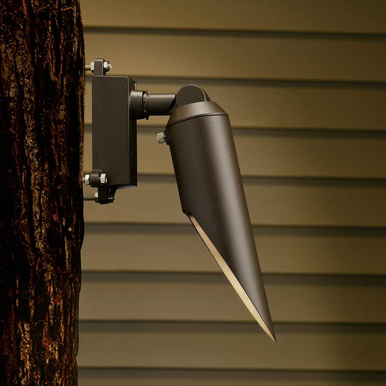 Image 1 Kichler Sutt 3 3/4" High Bronze Landscape Downlight