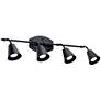 5_Kichler Sylvia 4-Light Black Track Fixture more views