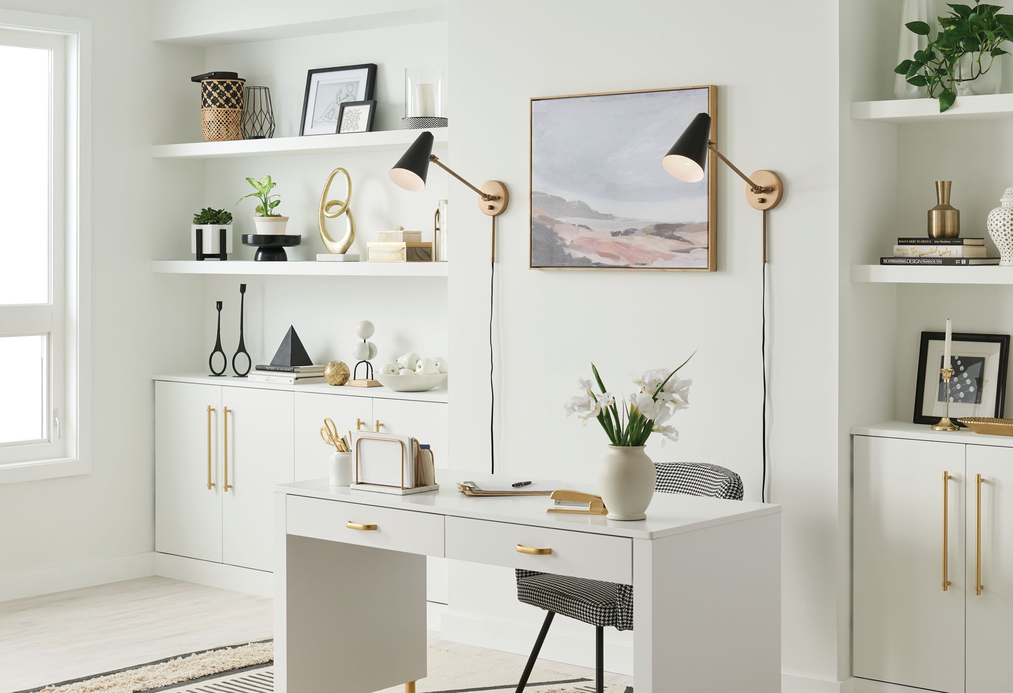 Image 6 Kichler Sylvia Natural Brass Wall Sconce more views