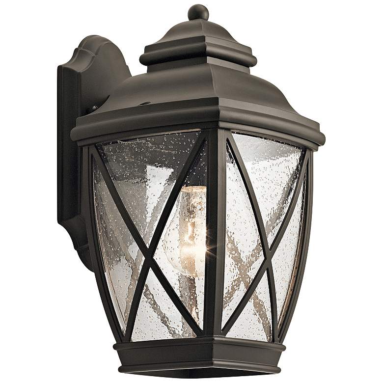Image 2 Kichler Tangier 13 1/2" High Olde Bronze Outdoor Wall Light