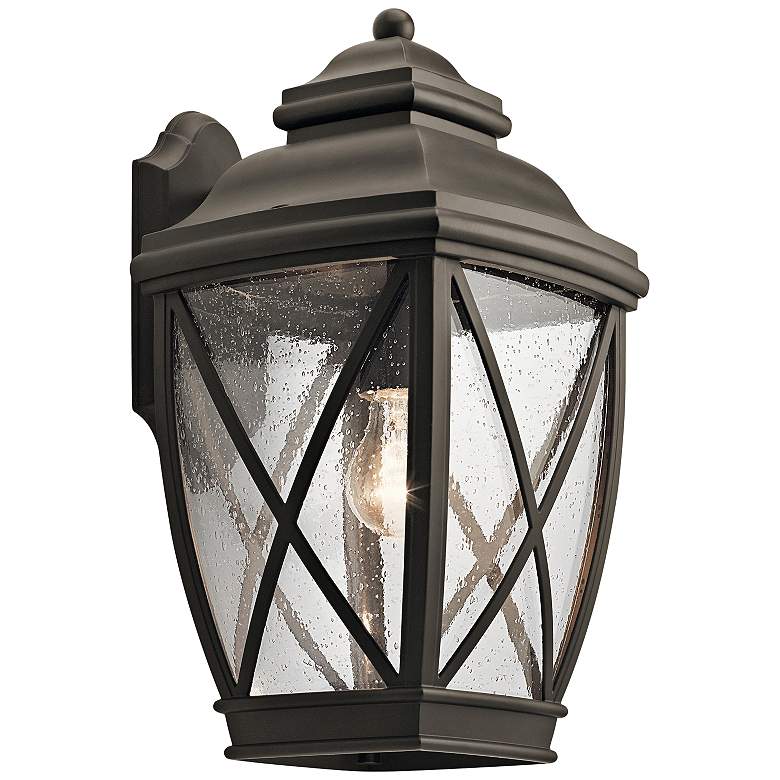 Image 1 Kichler Tangier 17" High Olde Bronze Outdoor Wall Light