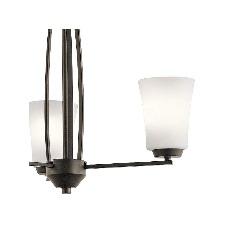 Image 2 Kichler Tao 21 3/4" Wide Oiled Bronze 3-Light Chandelier more views
