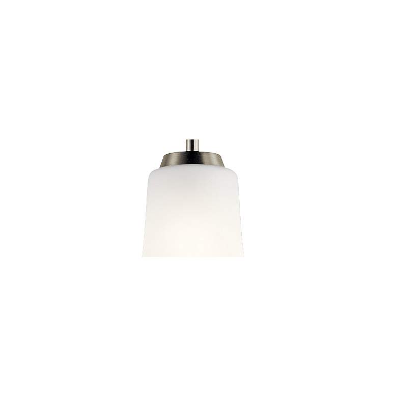 Image 2 Kichler Tao 4 3/4 inch Wide Brushed Nickel Mini Pendant more views