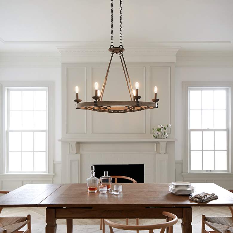 Image 5 Kichler Taulbee Oval Chandelier/Pendant 6 Light more views