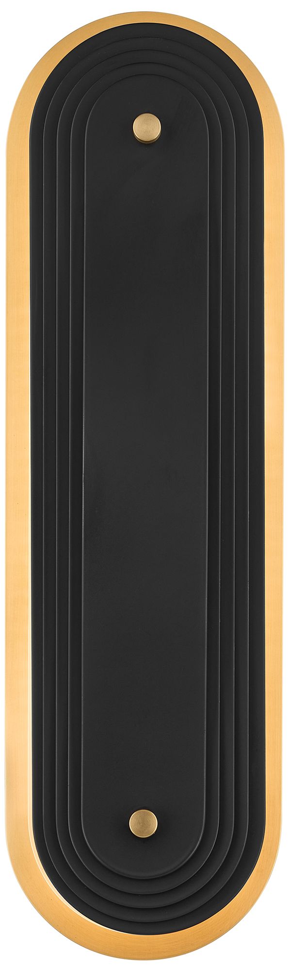 Image 5 Kichler Tauri 17.5" Medium LED Wall Sconces in Lacquered Brass more views