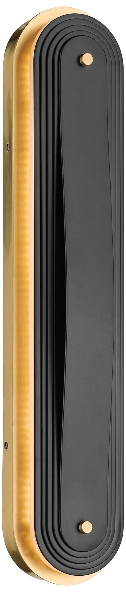 Kichler Tauri 24.5" Medium LED Wall Sconces in Lacquered Brass