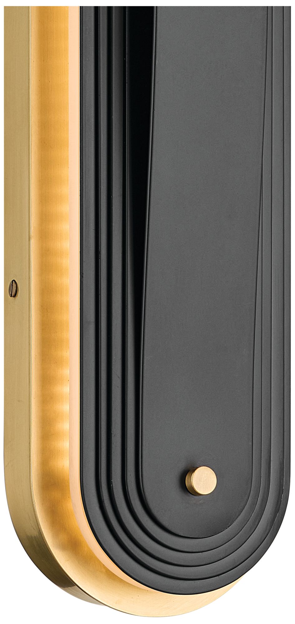 Image 7 Kichler Tauri 24.5" Medium LED Wall Sconces in Lacquered Brass more views