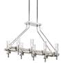 2_Kichler Telan 36" White Washed Wood Kitchen Island Light Chandelier