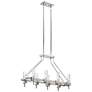 4_Kichler Telan 36" White Washed Wood Kitchen Island Light Chandelier more views