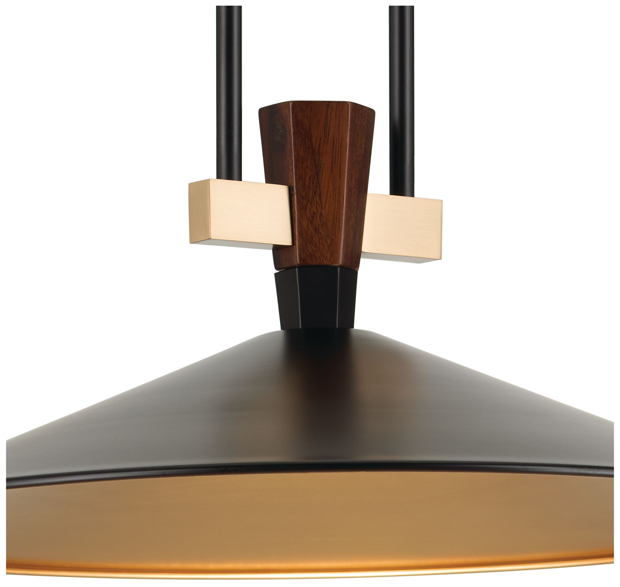 Image 6 Kichler Tenon 20" 1-Light LED Pendant in Black more views