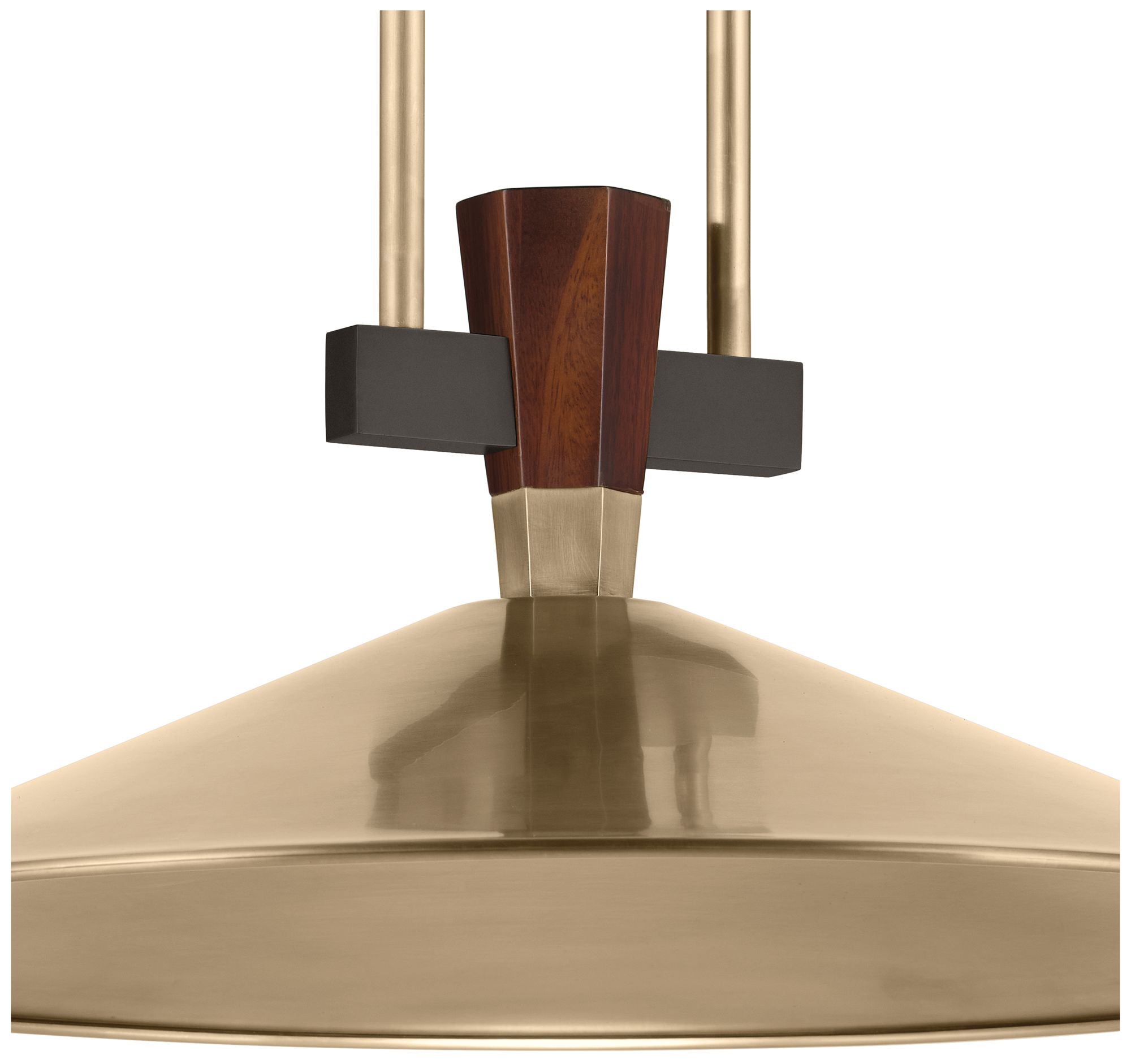 Image 6 Kichler Tenon 20" 1-Light LED Pendant in Champagne Bronze more views