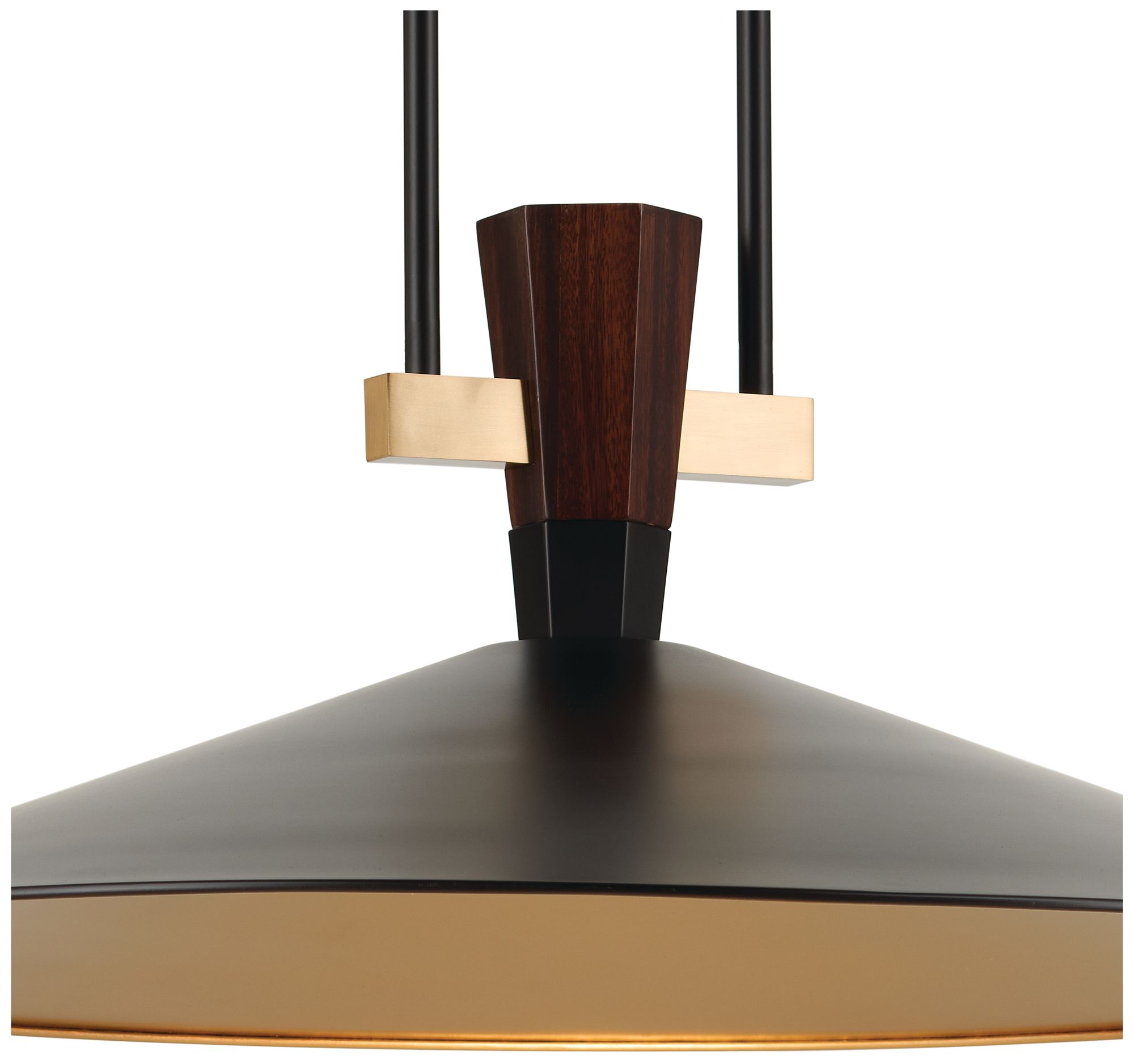 Image 6 Kichler Tenon 28" 1-Light LED Pendant in Black more views