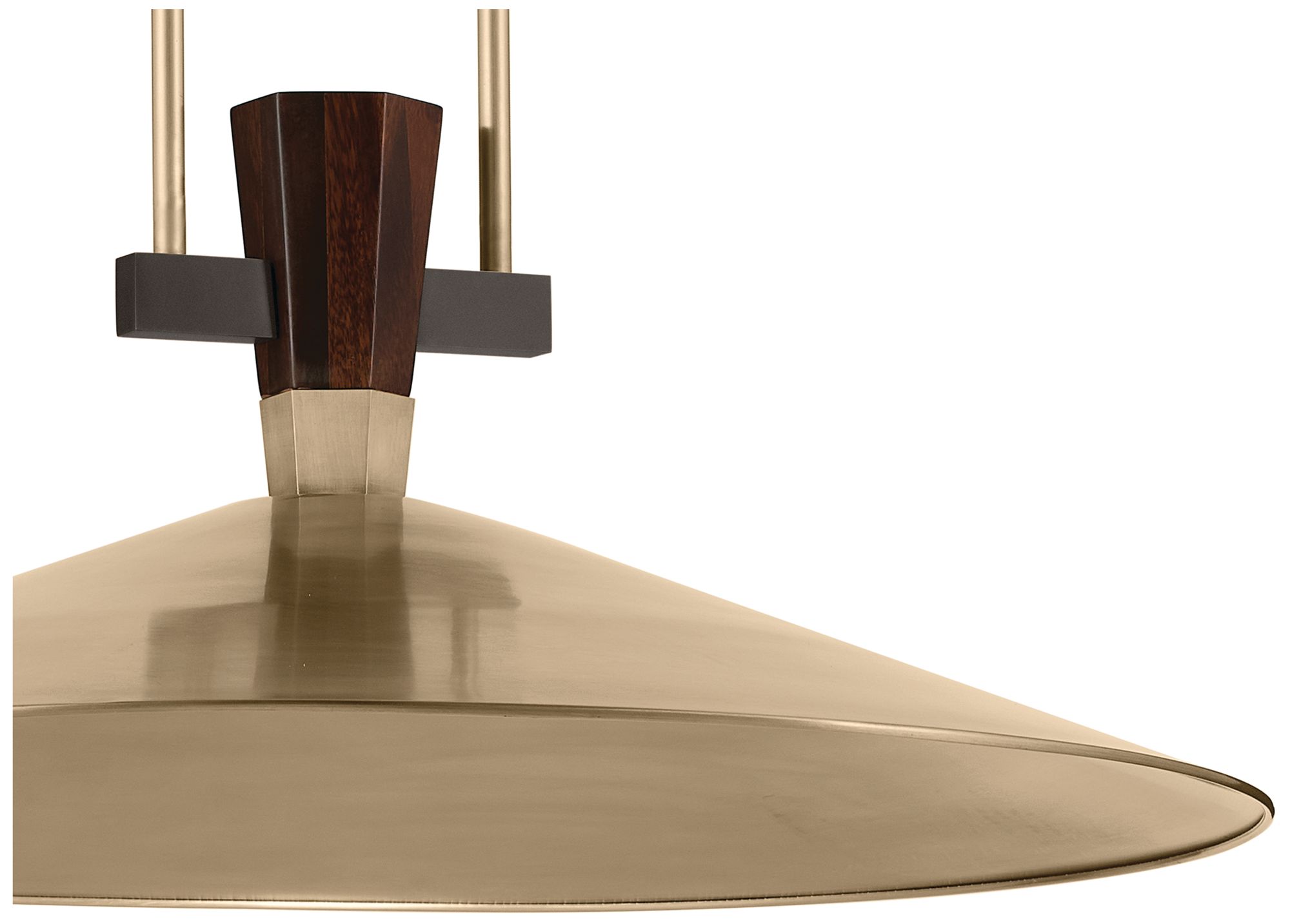 Image 5 Kichler Tenon 28" 1-Light LED Pendant in Champagne Bronze more views