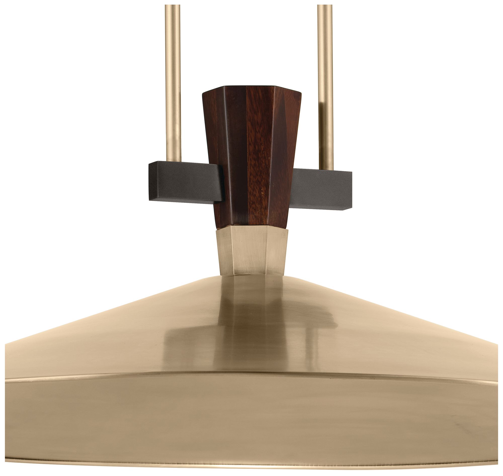 Image 6 Kichler Tenon 28" 1-Light LED Pendant in Champagne Bronze more views