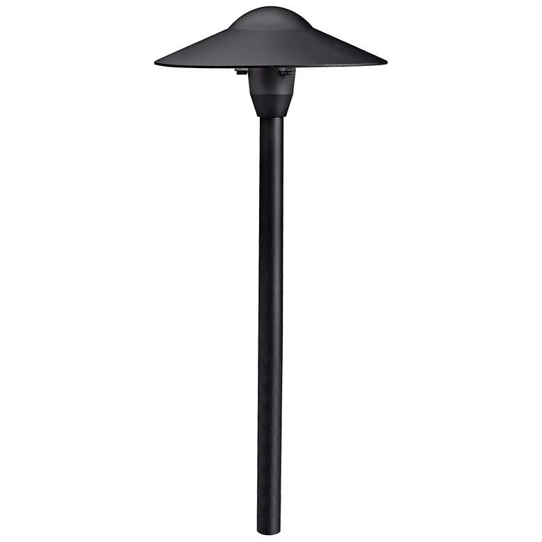 Image 2 Kichler Textured Black Landscape Path Light