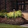6_Kichler Textured Black Landscape Path Light more views
