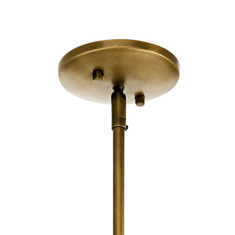 Image 4 Kichler Thisbe 17 1/2"W Natural Brass 4-Light Foyer Pendant more views