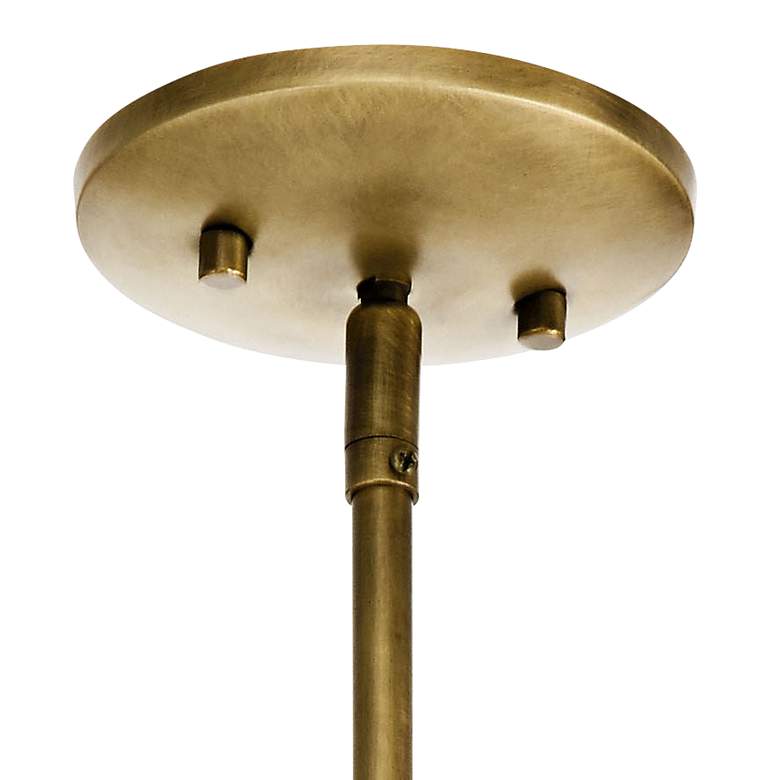 Image 4 Kichler Thisbe 18" Wide Natural Brass 3-Light Chandelier more views