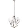Kichler Thisbe 27 1/2"W Classic Pewter 6-Light Chandelier
