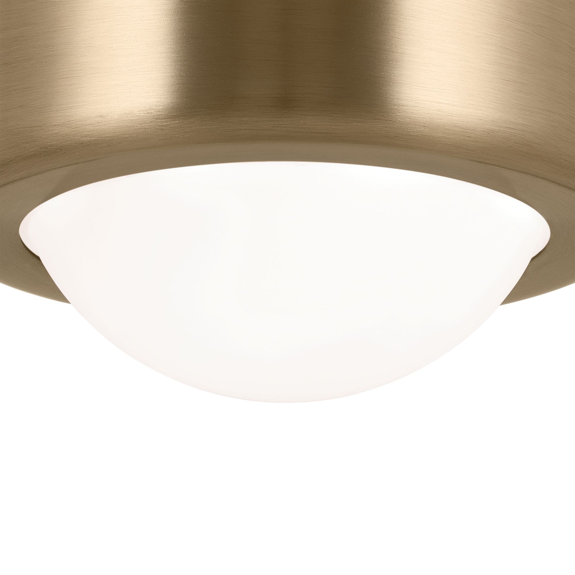 Image 2 Kichler Tibbi 5 1/2" Wide Champagne Bronze LED Ceiling Light more views
