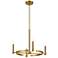 Kichler Tolani 26" Wide Brushed Brass 4-Light Chandelier