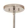 Kichler Tolani 40" Two-Tier 12-Light Modern Nickel Ring Chandelier