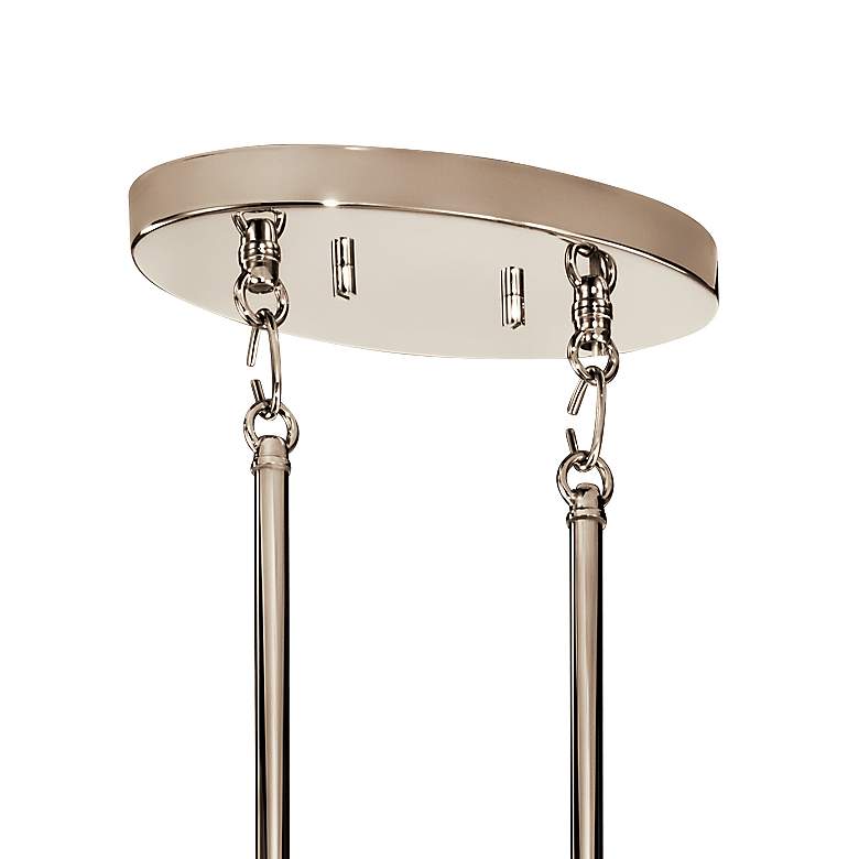 Image 6 Kichler Tolani 43" Wide Polished Nickel 8-Light Chandelier more views