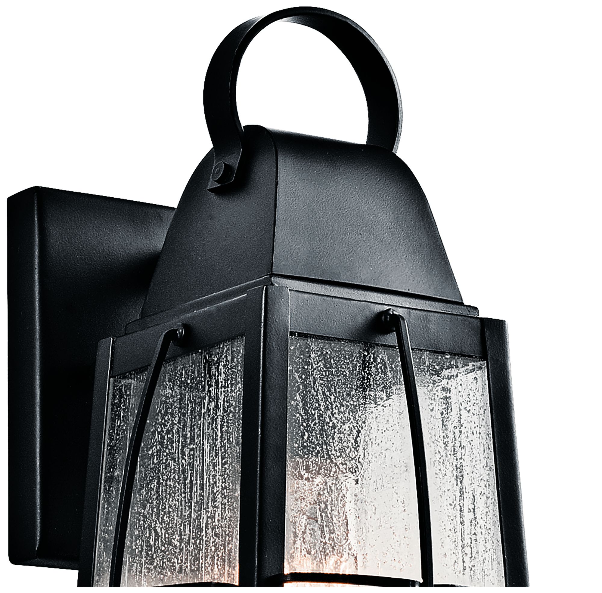 Image 4 Kichler Tolerand 12" High Black Outdoor Wall Lantern more views