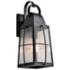 Kichler Tolerand 17 3/4"H Textured Black Outdoor Wall Light