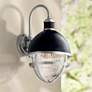 Kichler Tollis 18" High Black and Nickel Outdoor Wall Light