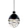 Kichler Tollis 18"H Black and Nickel Outdoor Hanging Light