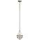 Kichler Tollis 8" Wide Brushed Nickel Mini Pendant