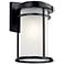 Kichler Toman 13 1/2" High Black Outdoor Wall Light