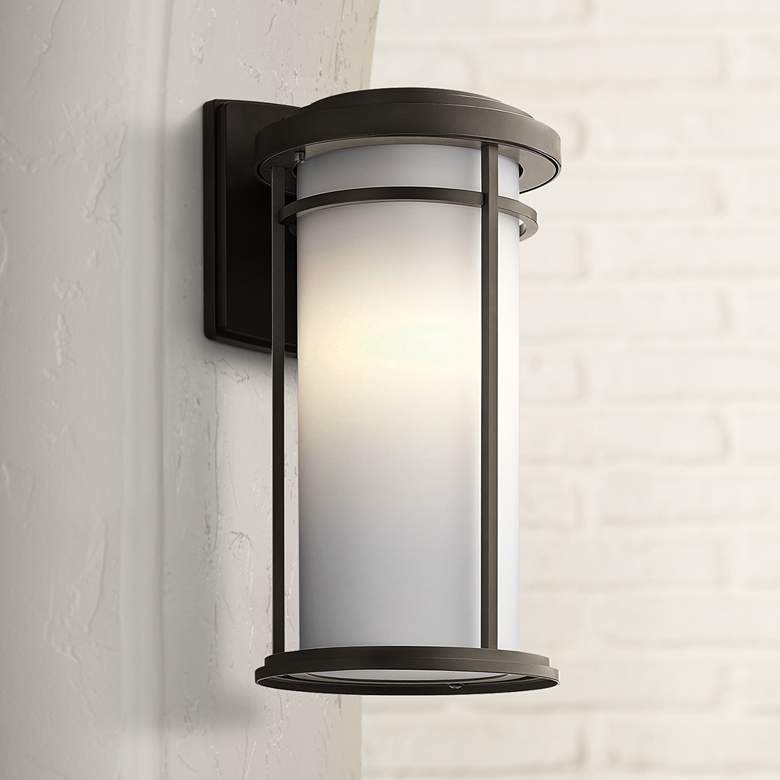 Image 1 Kichler Toman 20" High Olde Bronze Outdoor Wall Light