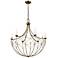 Kichler Topiary 30 1/4" Wide Character Bronze 6-Light Chandelier