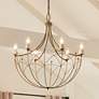 2_Kichler Topiary 30 1/4" Wide Character Bronze 6-Light Chandelier