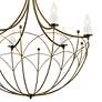 4_Kichler Topiary 30 1/4" Wide Character Bronze 6-Light Chandelier more views