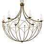 7_Kichler Topiary 30 1/4" Wide Character Bronze 6-Light Chandelier more views