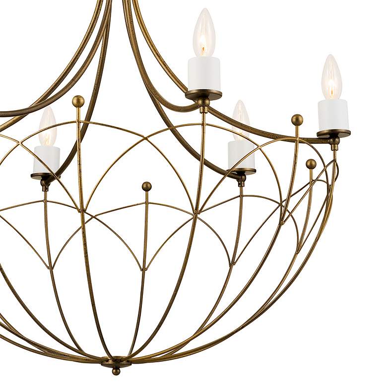 Image 5 Kichler Topiary 30 1/4"W Character Bronze 6-Light Chandelier more views