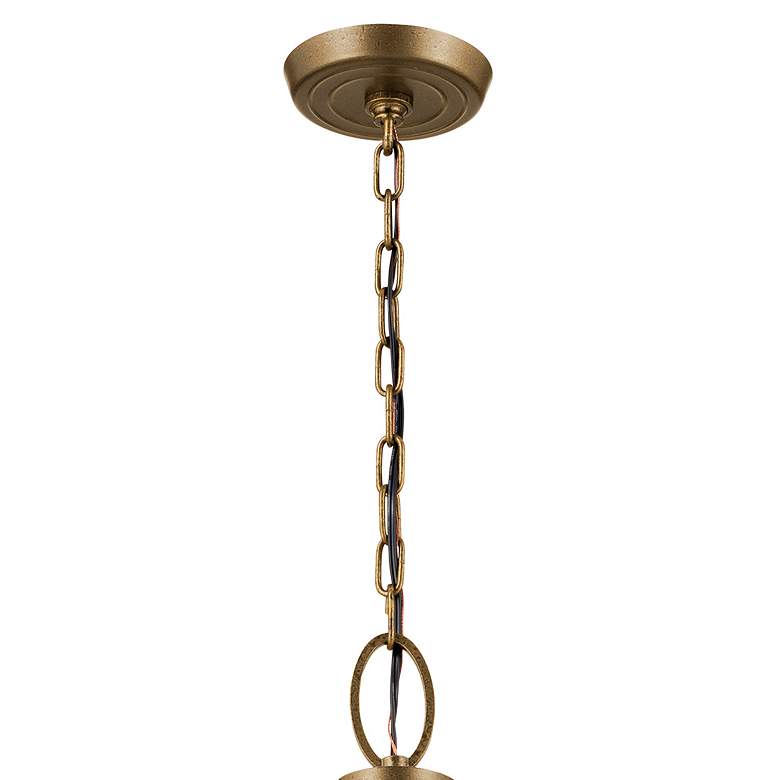 Image 6 Kichler Topiary 30 1/4"W Character Bronze 6-Light Chandelier more views