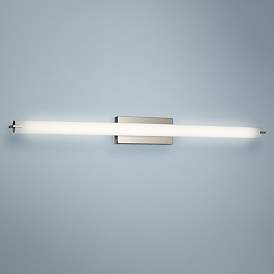 Image1 of Kichler Tor 49" Wide Brushed Nickel Linear LED Vanity Light