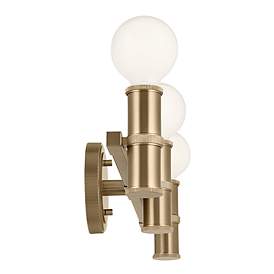 Image5 of Kichler Torche 24 1/4"W Champagne Bronze 3-Light Bath Light more views