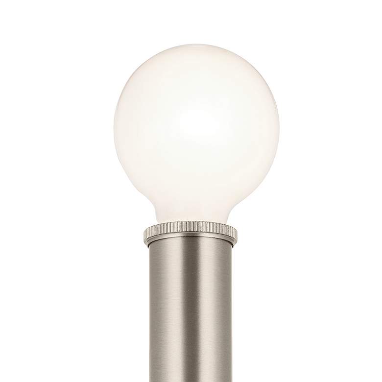 Image 4 Kichler Torche 9.75 Inch 2 Light Wall Sconce in Brushed Nickel more views