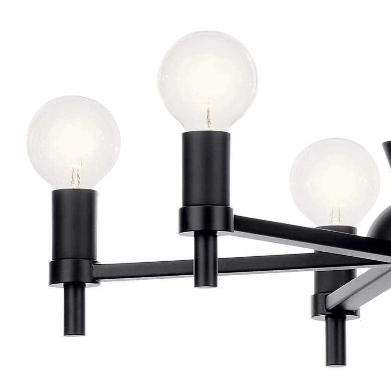 Image 6 Kichler Torvee 25 inch 6 light chandelier more views