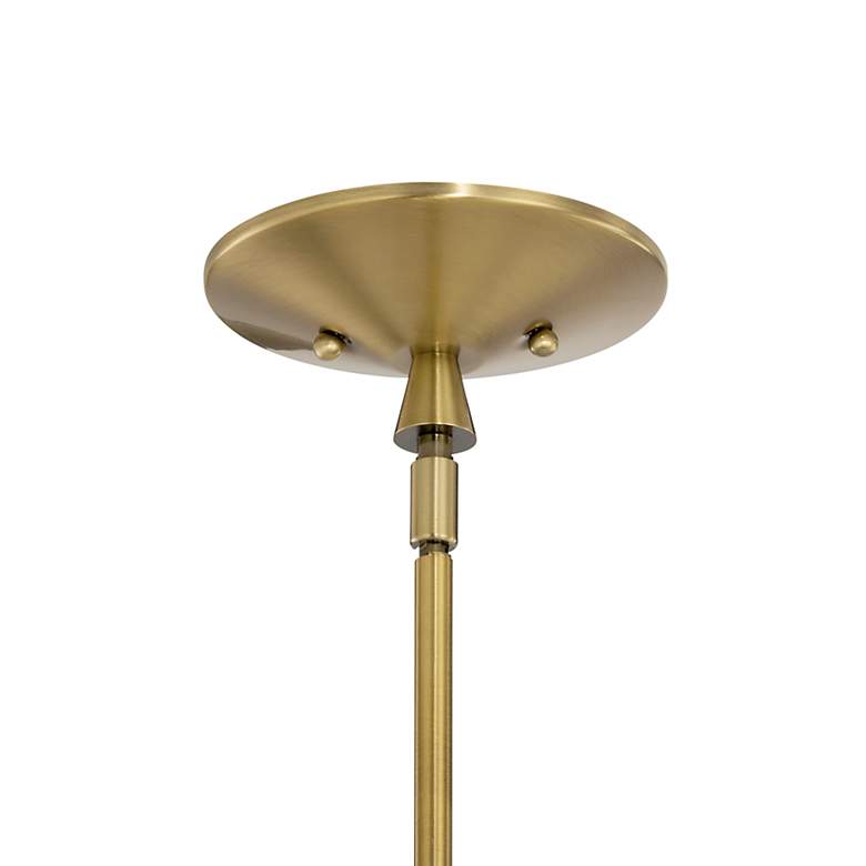 Image 3 Kichler Torvee Brushed Natural Brass Chandelier 6Lt more views